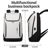 BANGE Business Smart Backpack Waterproof fit 15.6 Inch Laptop Backpack with USB Charging Port,Travel Durable Backpack