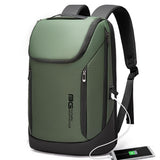 BANGE Business Smart Backpack Waterproof fit 15.6 Inch Laptop Backpack with USB Charging Port,Travel Durable Backpack