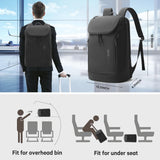 BANGE Commute backpack can hold 15.6 inch laptop,Flight approved carry on backpack for men and woman