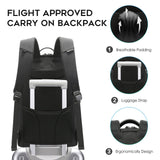 BANGE Commute backpack can hold 15.6 inch laptop,Flight approved carry on backpack for men and woman