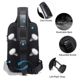 BANGE Sling Bag, Waterproof Crossbody Backpack, Shoulder Bag for Men