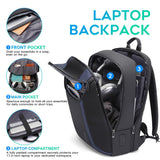 BANGE Smart Business Laptop Backpack Waterproof can fit 15.6 - 17.3 Inch Laptop with 3.0 USB charging port for men and women