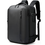 BANGE Travel Backpack with 15.6 Inch Laptop Compartment & TSA Lock for Men and Women, Water - Resistant Large Carry - On, Flight Approved,Black