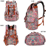 Baosha Large Women Laptop Backpack 15.6 inch Computer Backpack Travel Hiking Backpack With Free Toiletry bag CN - 01 (HS)