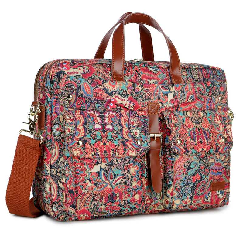 Baosha Multicoloured 17inch Laptop Computer Bag Messenger Bag Briefcase for Women BC - 07 (HS)