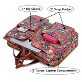 Baosha Multicoloured 17inch Laptop Computer Bag Messenger Bag Briefcase for Women BC - 07 (HS)