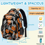 Basketball Backpack for Kids,School Bookbag Large Capacity Adjustable Bookbag Durable Lighting Multi Pockets School Bag Daypack Travel (Basketball)