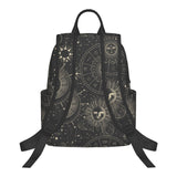 bassyil Twelve Constellations Mystical And Astrology Elements Backpack Bookbag Laptop Backpacks Multipurpose Daypack For Men Women Picnic Travel Hiking
