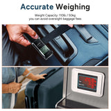 Battery - Free Luggage Scale, Suitcase Scale for Travel, 110 lbs/50 kg, Portable Handheld Weight Scale, No Batteries Needed