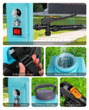 Battery Powered Backpack Sprayer 3.2 Gallon - 2x2500mAh Battery Garden Sprayer with 7 Nozzles & Telescopic Wand, Electric Backpack Weed Sprayer for Yard, Lawn and Garden