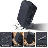 Baval Camera Case Compatible with Canon EOS Rebel T7 / T100 / R50 / R100 / R5 / R6 Mark II / 90D DSLR Camera with 18 - 55mm Lens,Sony,Nikon DSLR Camera Protective Case with Shoulder Strap (Black Case)