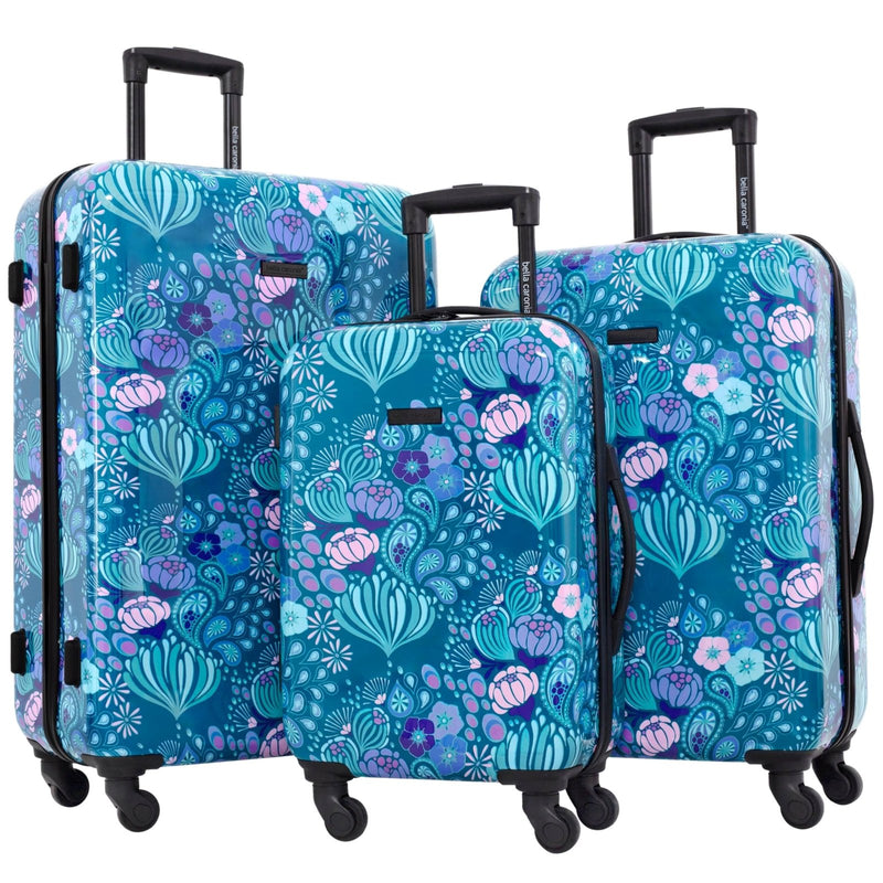 Bella Caronia 3 Piece or 20" Carry - On Set Voguish Luggage Set, Desert Pattern, 3 Piece Set