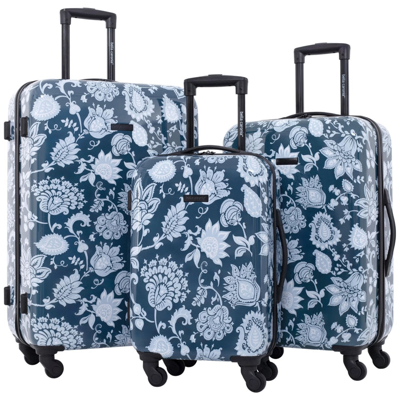 Bella Caronia 3 Piece or 20" Carry - On Set Voguish Luggage Set, Royal Pattern, 3 Piece Set
