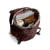 Bellroy Cinch Backpack (lightweight 20 liter backpack with external organization and adjustable shoulder straps) - Burgundy