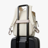 Bellroy Cinch Backpack (lightweight 20 liter backpack with external organization and adjustable shoulder straps) - Oat