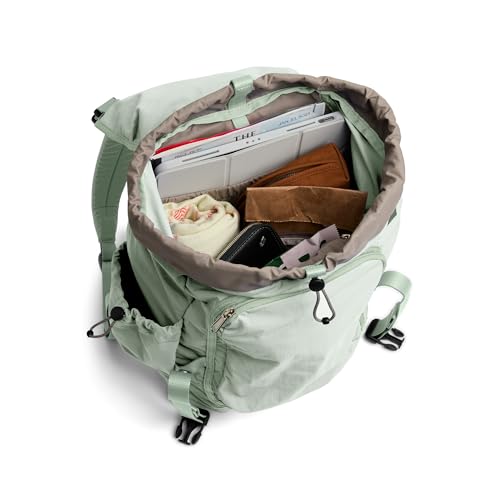 Bellroy Cinch Backpack (lightweight 20 liter backpack with external organization and adjustable shoulder straps) - Seafoam