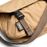 Bellroy Cinch Mini Messenger (6 liter lightweight, compact shoulder bag, water - resistant fabric, effortless organization) - SandDune