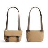 Bellroy Cinch Mini Messenger (6 liter lightweight, compact shoulder bag, water - resistant fabric, effortless organization) - SandDune