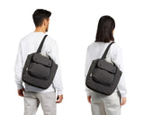 Bellroy Cinch Tote (16 liter lightweight tote bag with external organization, pop pockets, a luggage pass - through, and effortless draw - cord closure) - SandDune
