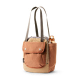 Bellroy Cinch Tote (16 liter lightweight tote bag with external organization, pop pockets, a luggage pass - through, and effortless draw - cord closure) - SandDune