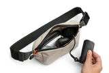 Bellroy Lite Belt Bag (versatile crossbody bag, fanny pack) - Ash