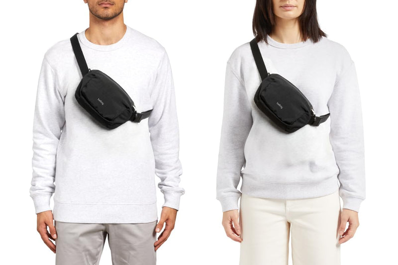 Bellroy Lite Belt Bag (versatile crossbody bag, fanny pack) - Ash