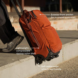 Bellroy Lite Carry - On (38L lightweight luggage, with built - in packing cubes and a compressible shell) - Black