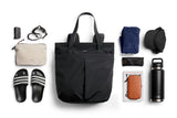 Bellroy Lite Totepack (18 liter lightweight tote bag and backpack, for beach, travel and every day) - Black