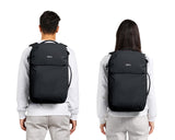 Bellroy Lite Travel Pack 30L (carry - on backpack, travel backpack for international travelers, with laptop pocket, interior packing cells and tuck - away shoulder straps) - Black
