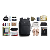 Bellroy Lite Travel Pack 30L (carry - on backpack, travel backpack for international travelers, with laptop pocket, interior packing cells and tuck - away shoulder straps) - Black