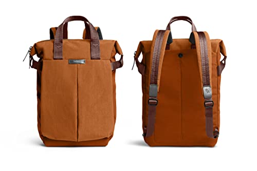 Bellroy Tokyo Totepack, water-resistant woven convertible backpack and tote bag - Bronze