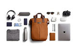 Bellroy Tokyo Totepack, water-resistant woven convertible backpack and tote bag - Bronze