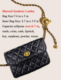 BEMYLV Leather Chain Belt Bag for Women Crossbody Waist Purse Fanny Pack Fashion Evening Clutch Mini Handbag Detachable