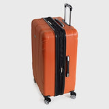 Ben Sherman Derby Spinner Travel Upright Luggage, Mandarin, 28 - Inch Checked