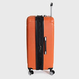 Ben Sherman Derby Spinner Travel Upright Luggage, Mandarin, 28 - Inch Checked