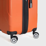 Ben Sherman Derby Spinner Travel Upright Luggage, Mandarin, 28 - Inch Checked