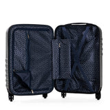 Ben Sherman Hereford Spinner Travel Upright Luggage, Grey, 20 - Inch Carry On