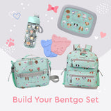 Bentgo Kids Backpack - Lightweight 14” Backpack in Fun Prints for School, Travel, & Daycare, Ideal for Ages 4+, Roomy Interior, Durable & Water - Resistant Fabric, & Loop for Lunch Bag (Puppy Love)