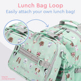 Bentgo Kids Backpack - Lightweight 14” Backpack in Fun Prints for School, Travel, & Daycare, Ideal for Ages 4+, Roomy Interior, Durable & Water - Resistant Fabric, & Loop for Lunch Bag (Puppy Love)