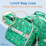Bentgo Kids Backpack - Lightweight 14” Backpack in Fun Prints for School, Travel, & Daycare, Ideal for Ages 4+, Roomy Interior, Durable & Water - Resistant Fabric, & Loop for Lunch Bag (Bug Buddies)
