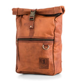 BERLINER BAGS Vintage Genuine Leather Backpack Utrecht M, Laptop Backpack, Travel Backpack for Women and Men - Brown