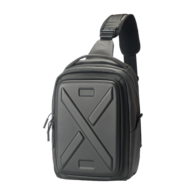 Besnfoto Camera Hardshell Case Crossbody Camera Sling Bag Small Waterproof Photography Bag for Mirrorless and DSLR Cameras