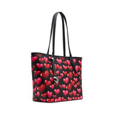 Betsey Johnson Bubble Hearts Tote Black Multi