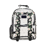Betsey Johnson Daisy Clear Backpack with Pouch