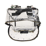Betsey Johnson Daisy Clear Backpack with Pouch