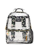 Betsey Johnson Daisy Clear Backpack with Pouch