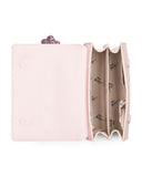 Betsey Johnson Gummy Bear Charm Crossbody, Pink, Top Handle with Adjustable Strap, 8x7 Inches