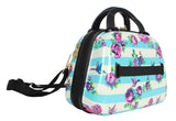 Betsey Johnson Hardside Cosmetic Case - Lightweight Small Size Hardshell Travel Hand Makeup Bag - Adjustable Shoulder Strap - Bag for Women - Multi - Functional Case (Hummingbird)