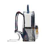 Betsey Johnson Large Clear Backpack