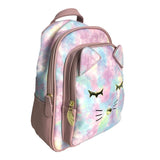 Betsey Johnson Luv Betsey B - Jax Tie Dye Kitty Small Backpack, Pink Multi